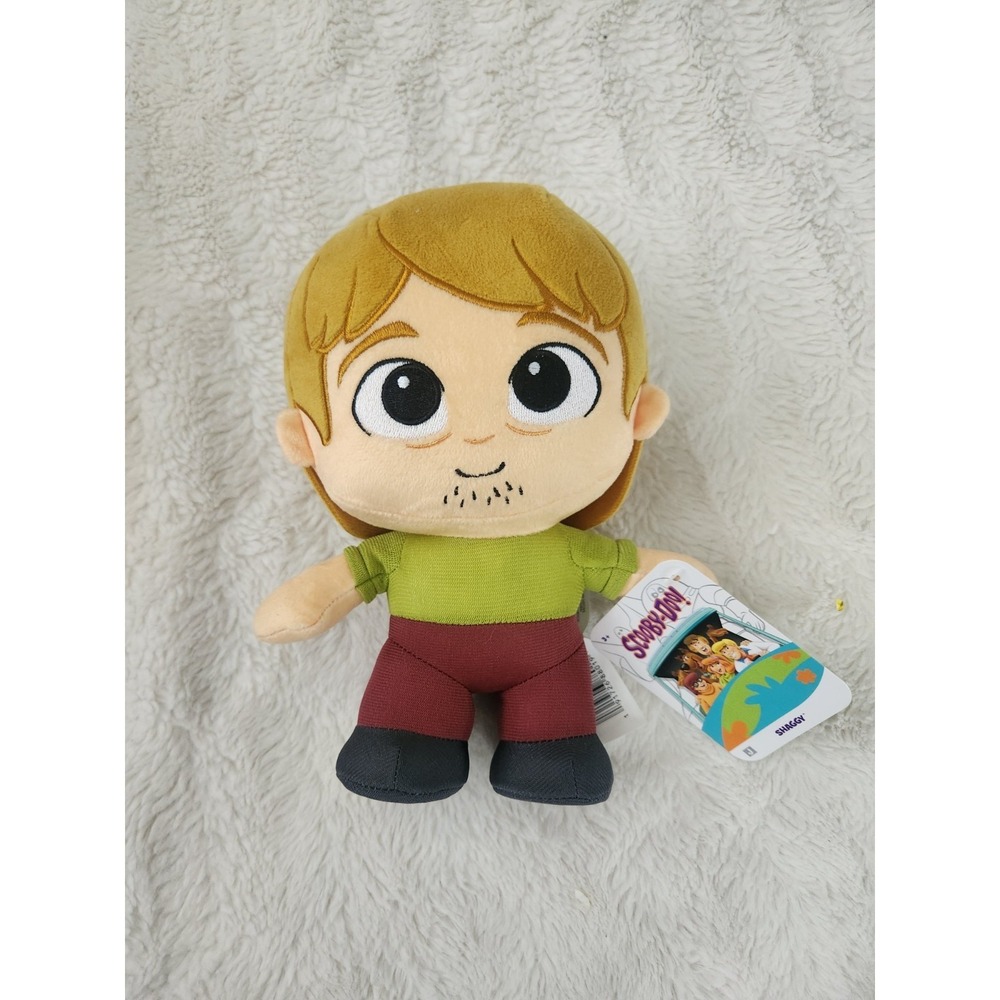 New 8" Shaggy Plush Scooby-Doo Jazwares Stuffed Animal‎ Toy 2025 With Tags